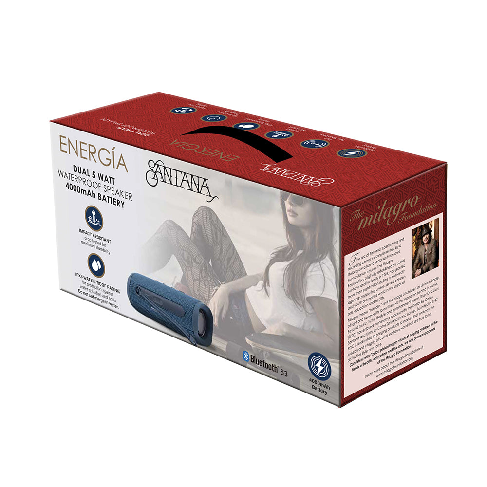 Parlante Bluetooth 5.3 Santana Energía